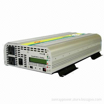 Pure Sine Wave Inverter for Household Solar Power Systems, with 2,000W Output Power